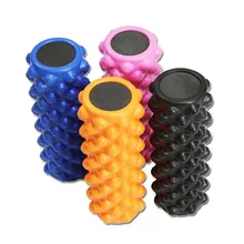 Multicolor dot PU embedded solid Yoga column/Yoga Pilates pillars for Fitness and Body building