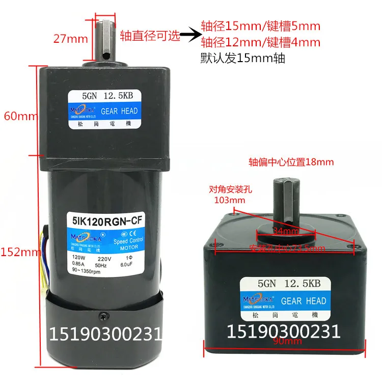 ac gear motor