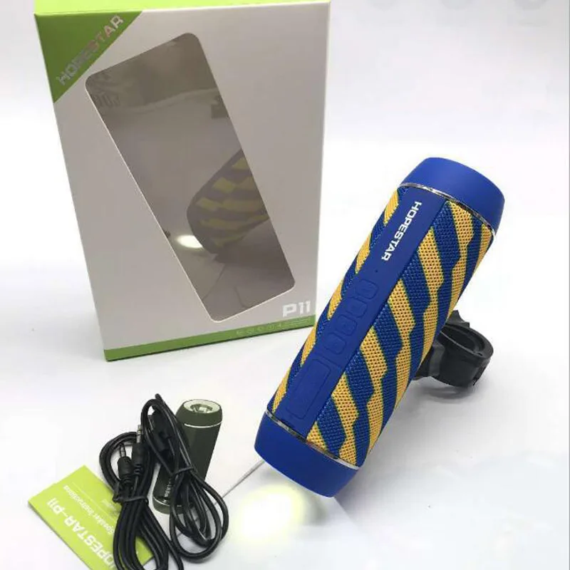 Portable wireless Bluetooth speaker stereo stereo bass effect multi function outdoor flashlight waterproof Bluetooth speaker
