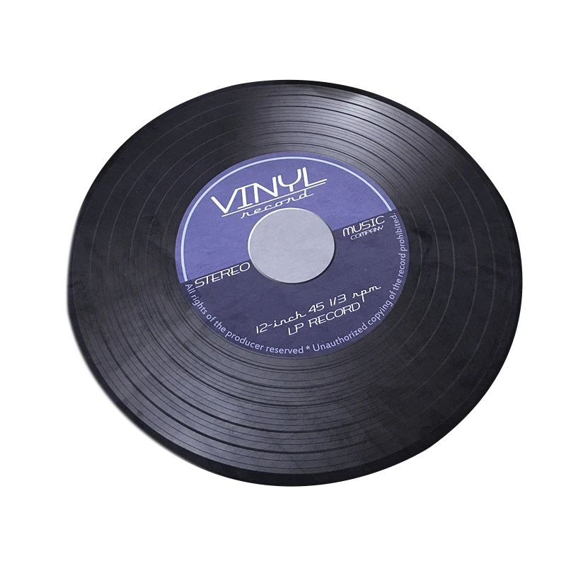 Navy Blue Cd ковер коврик подушка антикварный диван-кресло подушка боковой ковер кошка Виниловая пластинка круглый несколько моделей Кабинета комнаты; декор ковер современный - Цвет: Navy Blue