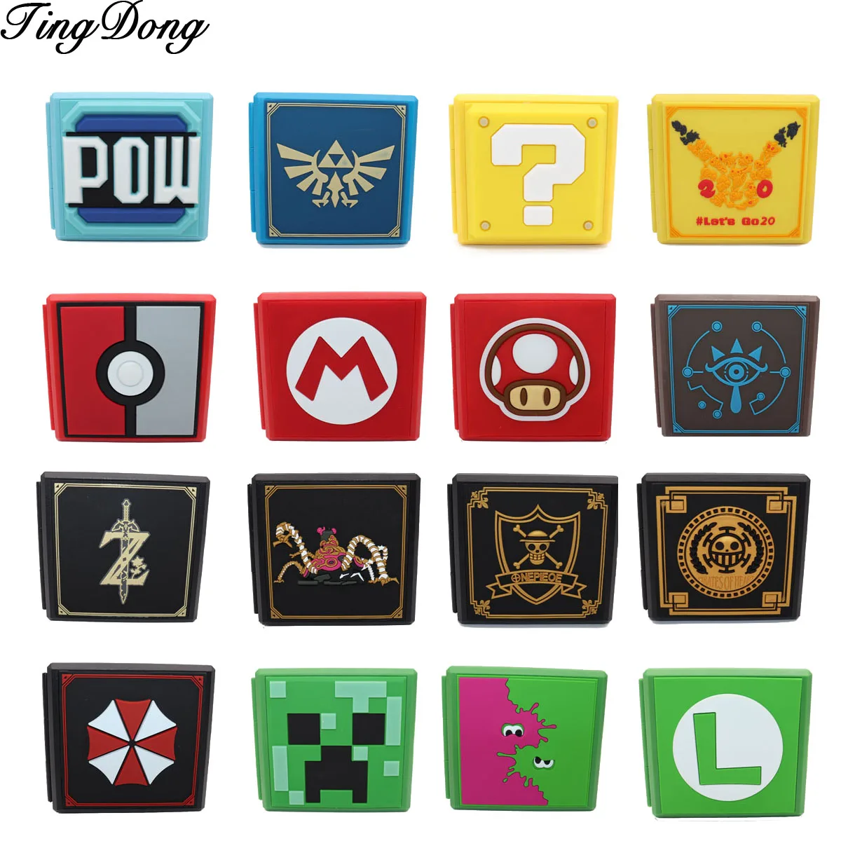 

Nintend Switch Accessories Portable Game Cards Case Shockproof Hard Shell Storage Box For Nintendo Switch NS Games