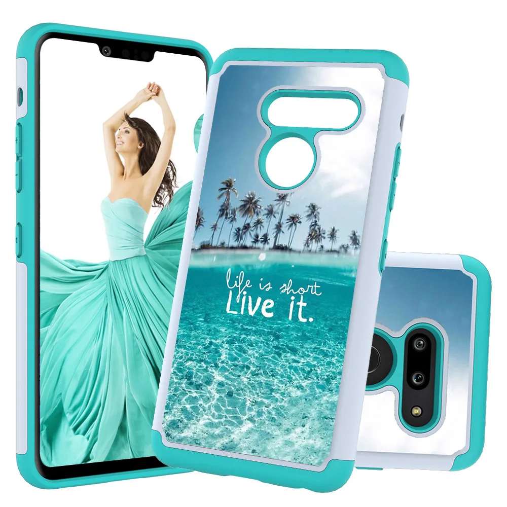 2 в 1 тонкий противоударный чехол для телефона LG V50 ThinQ 5G G8 G8S K10 2018 K30 K40 Stylo 5 |