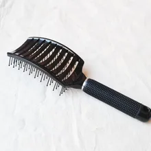 Кератин комплекс изогнутые вентиляционные кисти высокое качество щеткой кожи головы массаж для волос подарок уменьшает сушка время