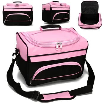 

Barber Styling Hairdressing Tools Bag Salon Scissor Comb Trimmer Storage Bag Makeup Case Organizer Hairdryer Trainning Head Bag