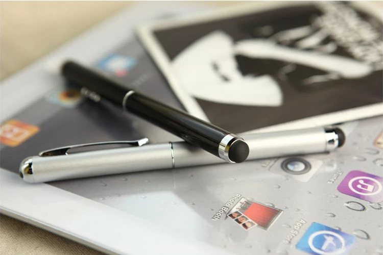 08a functional stylus pen with laser light and torch
