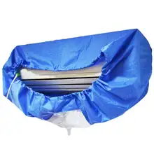 Air Conditioning Cover Washing Wall Mounted Air Conditioner Cleaning Protective Dust Cover Clean Tool Tightening Belt