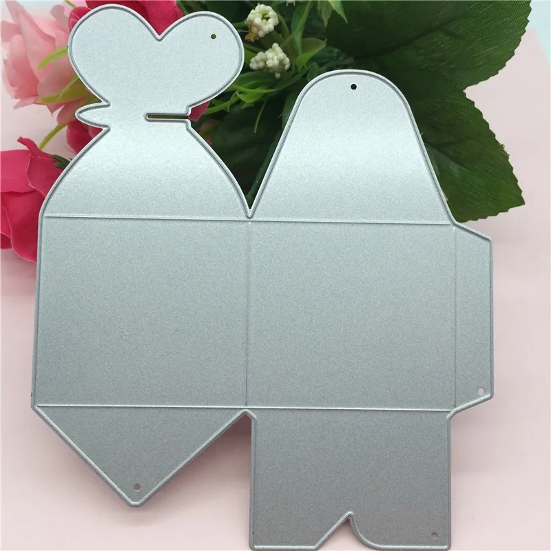 

Lovely Wedding Box metal die cuts metal cutting dies scrapbooking suit for fustella big shot cutting machine