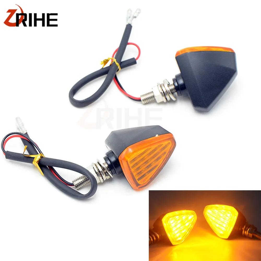 Universal 18V Motorcycle Turn Signal Indicator Light Front Back
