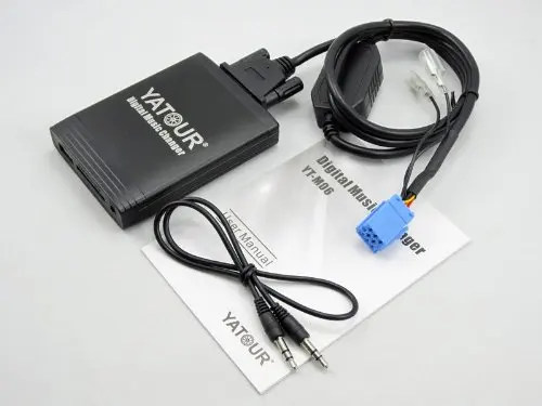 Yatour YT M06 RD3 Автомобильный MP3 плеер USB AUX SD адаптер цифровой cd чейнджер для peugeot Citroen RB2