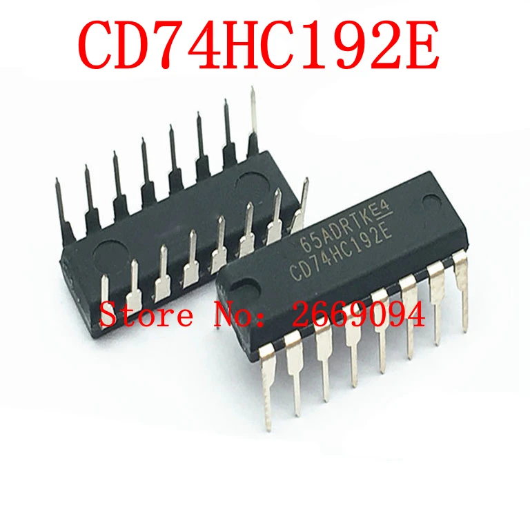 50 шт./100 шт. CD74HC192E DIP16 CD74HC192 74HC192 HD74HC192P HD74HC192 74HC192P IC | Электроника