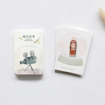 

28 Sheets/Set Vitreous Heretofore Mini Lomo Postcard/Greeting Card/Birthday Letter Envelope Gift Card Message Card