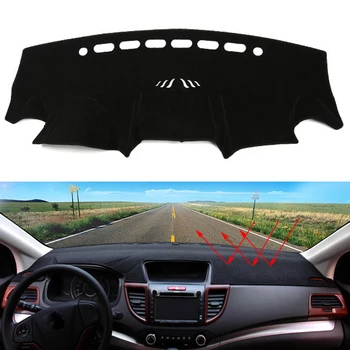 

Car dashboard Avoid light pad Instrument platform desk cover Mats Carpets Auto accessories for Mercedes-Benz Smart 2012 - 2014