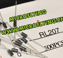 1000 шт./лот RL207 L207 2A 1000V DO-15 выпрямительный диод | Электроника