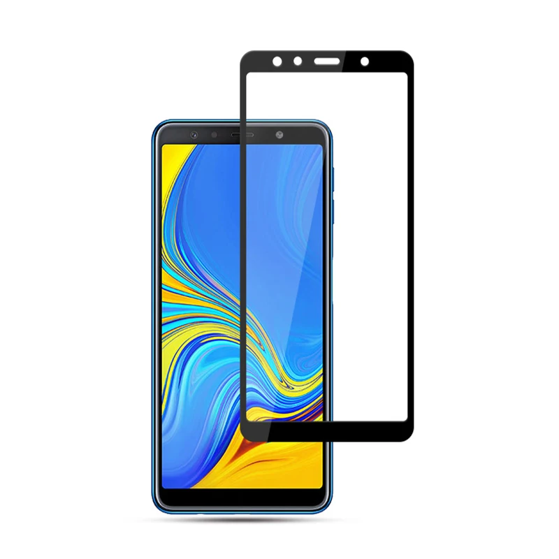 2 Pcs Tempered Glass For Samsung A9 A7 A6 A8 2018 Screen Protector Film For Samsung Galaxy J4 J6 Plus A5 A7 A3 2016 Glass Film (1)