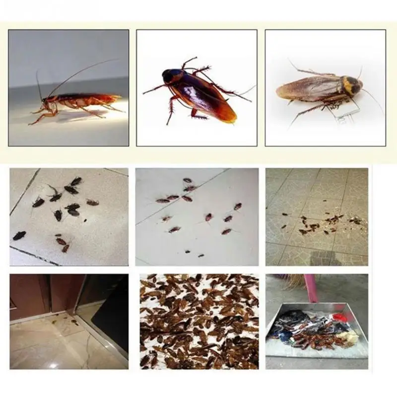 50bag Pest Control Roach Powder Moth Insecticide Poison Killing of Cockroaches Termite Bait Kill Ants Toxic Pest Repeller