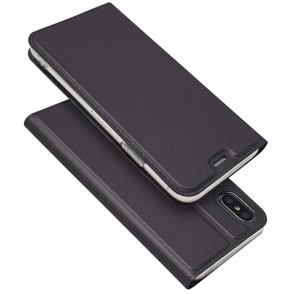 

JFWEN For iphone X 7 8 XS Max XR Case Leather Flip Wallet Luxury Stand Phone Cases For iphone X 7 8 6S 6 Plus 5 5S SE Case Cover