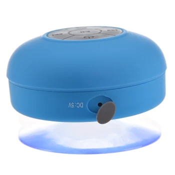 

Portable Portable Car Bathroom Handsfree Wireless Bluetooth Speaker (Blue)