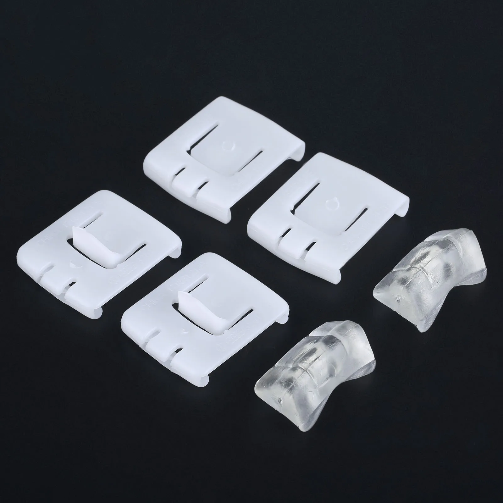 

Yetaha 6Pcs Seat Rail Runner Clip Nylon Car Seat Buckle Fastener Rivet For VW Golf MK1 MK2 MK3 Corrado Replaces 435881203A