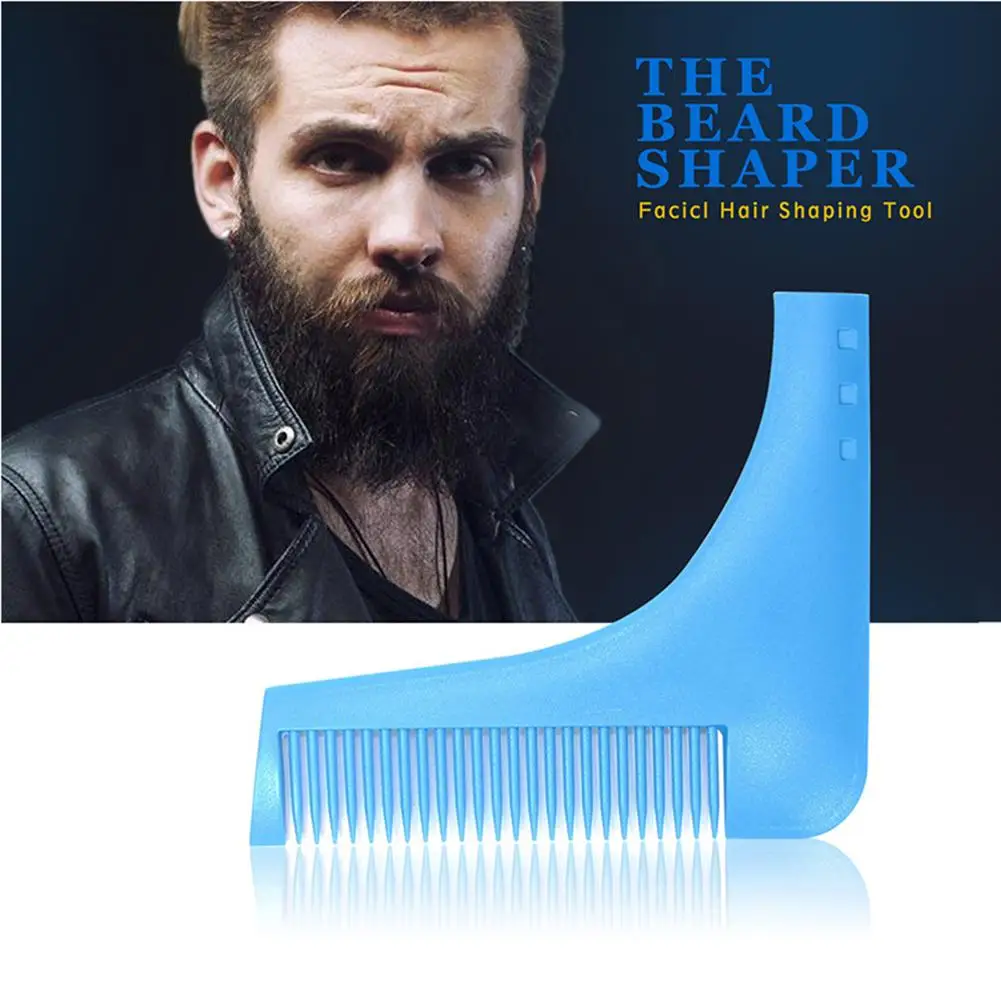 

Men Facial Hair Guide Template Beard Shaper Styling Comb Trimming Shaping Tools