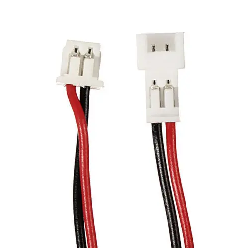 

40pcs=20pair Micro JST 1.25 2-Pin Male and Female Connector plug with Wires Cables