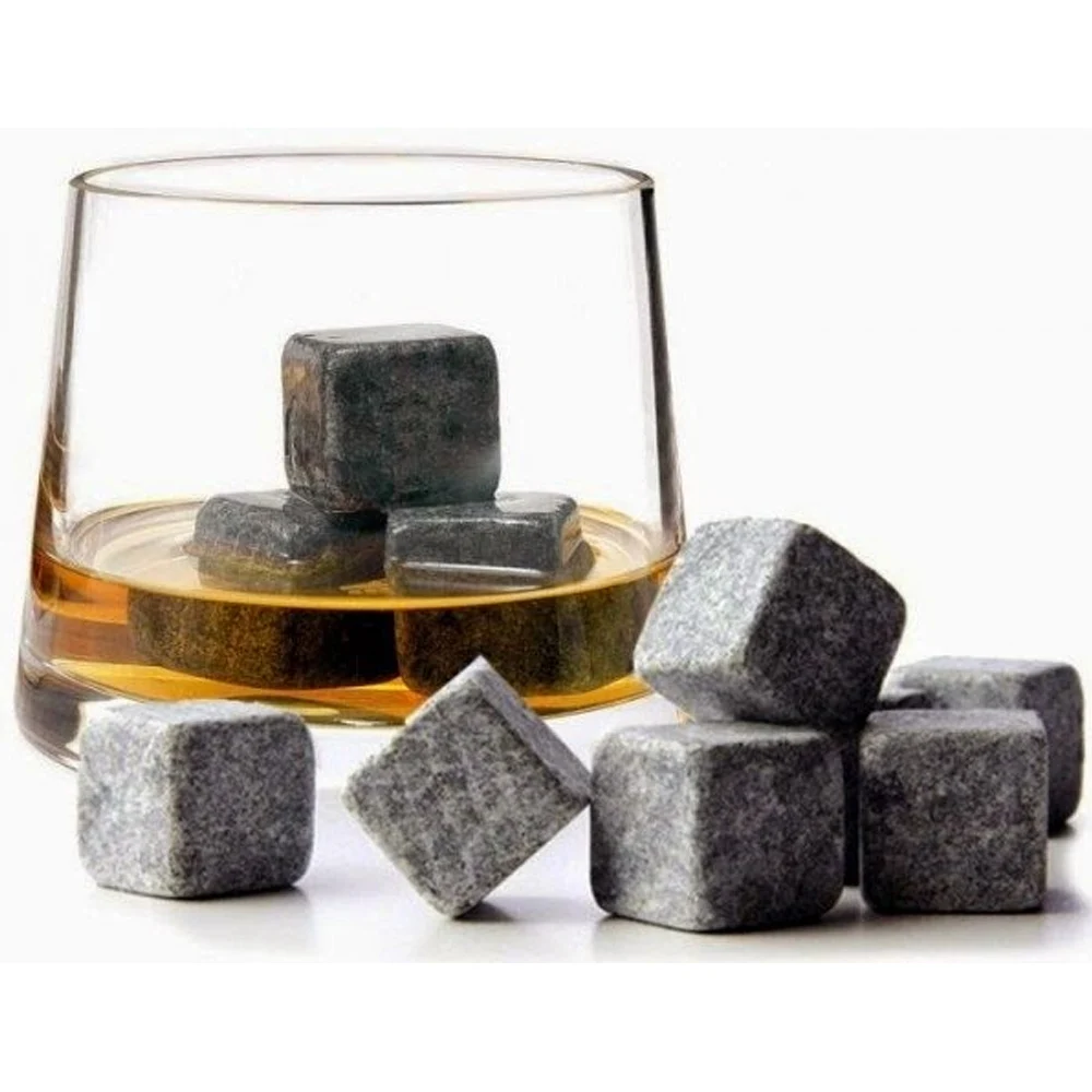 9 Шт. Высший Сорт Легкой Чистки Виски Камень Мыльного Камня холодной Ледник