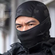 Шарф в стиле милитари тактическая Балаклава камуфляжная страйкбол Охота езда Кемпинг Туризм Велоспорт лицо камуфляжная маска наружные шарфы