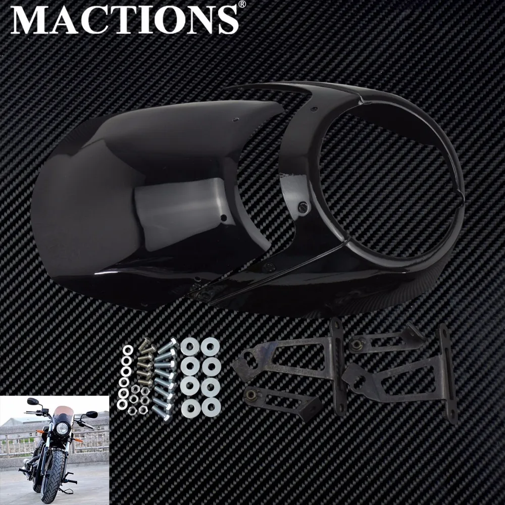 motorcycle headlight cowl