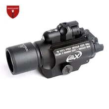 Tac X400 лазерный свет Комбо Led оружие пистолет красная лазерная указка тактическое оружие Скаут свет рельс установлен для охоты