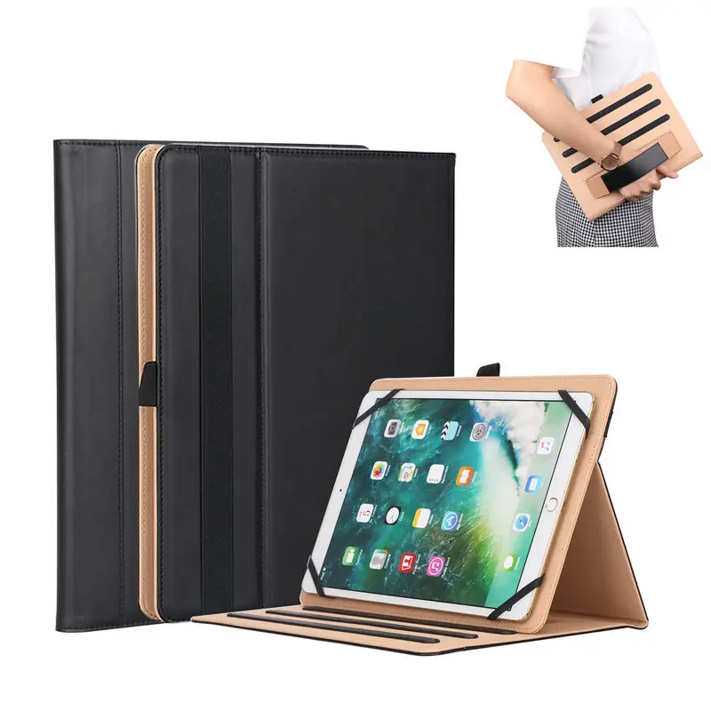 

Stand Cover For Xiaomi Mi Pad 4 MiPad4 8'' Case Hand Strap Flip Case For Universal 7.9inch-10.5inch Tablet Case Card Slot Pocket