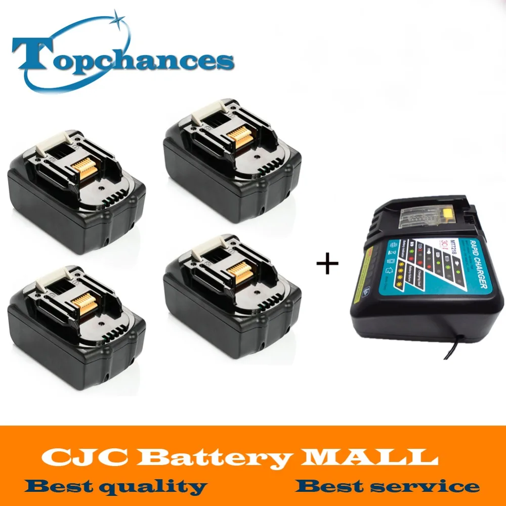 High Quality 4PCS Brand NEW 3000mAh 18 VOLT Li Ion font b Power b font font