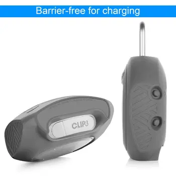 

2019 New Soft Silicone Protective Cover Shell Skin with Hook for J-B-L Clip 3 Bluetooth Speaker Accessories