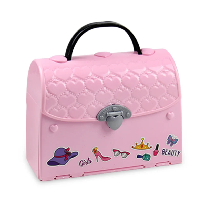 girls toys Diy handbag Doll House Miniature Model hand bag mini Educational kids kitchen For Kids Girls Gift Toy Dropshipping
