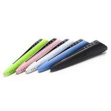 LED Printer 3D Pens For kids Hot selling Draw 3D Printing With 1.75mm PLA Filament Arts ABS PLA 3D Printer Pen UK Plug