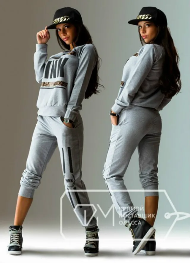 Exo Tracksuits Womens 3 Colors Fashion Hoodie Sweat Suits Printed