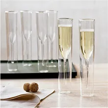 2 шт. элегантный Кубок для шампанского, бокал для поджаривания Белого красного вина, бокал для водки, чашка для свадебного ужина, бокал для вина, посуда