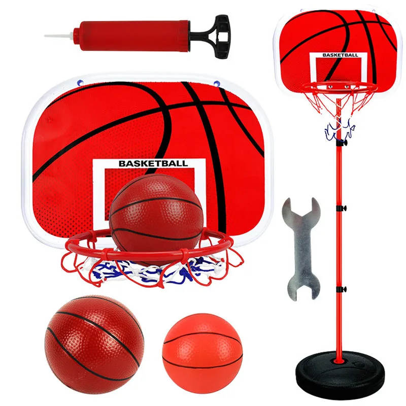 

150CM Basketball Stand Outdoor Indoor Exercise Iron Bar Basketball Frame Throw Basket Child Liftable Basketball Stand.