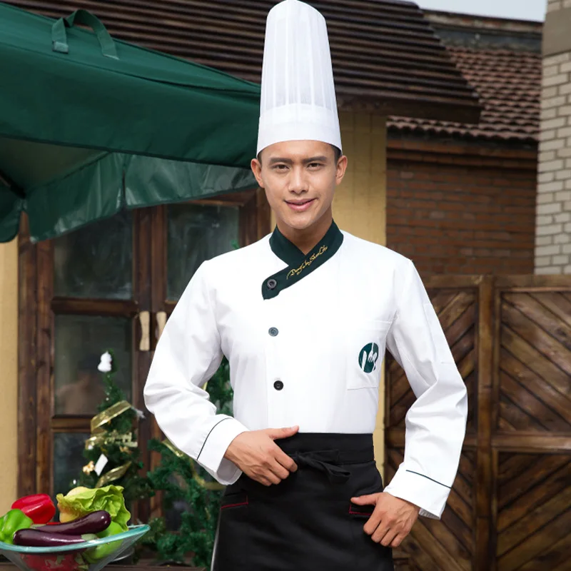 Best Chef Clothing Long Sleeve Winter Western Food Chefs Overalls