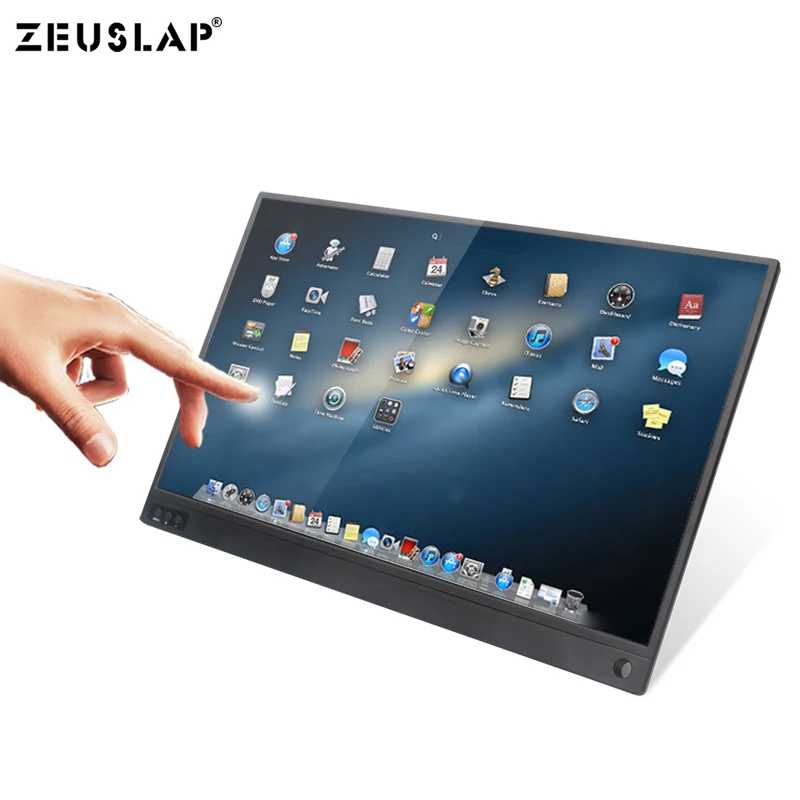  15.6 inch Ultrathin USB TYPE C HDMI Touch Screen Monitor Portable Gaming Monitor for laptop phone X