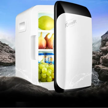 

New 10L mini portable refrigerator Car refrigerator Refrigeration Heating 220V/12V
