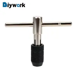 DIYWORK T тип Tap гаечный ключ краны с винтовой резьбой Винт держатель крана Регулируемый ручной инструмент M3-M6 (1/8 "-1/4")