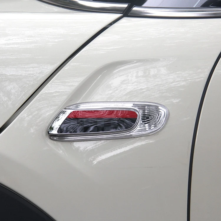 Фирменная Новинка Авто аксессуары для MINI Cooper хэтчбек F55 F56 стороне крышки лампы замены крома(2 шт./компл
