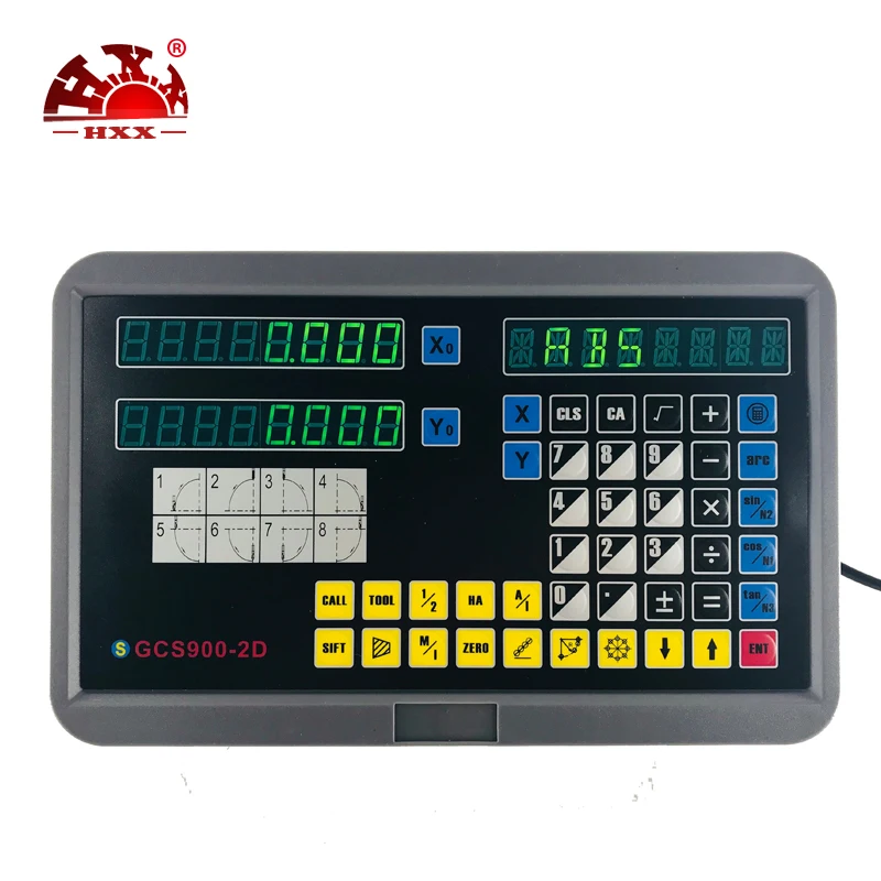 

2018 HXX High Precision 50-1000mm 5u Digital Linear Scales With 2 Axis Digital Readout Dro For Milling Machine