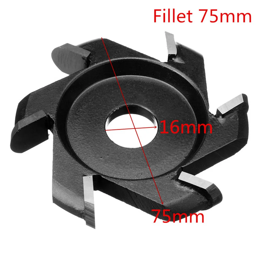 Черный H16 с шестигранным лезвием лезвие для чайного лотка для 16 мм Диафрагма угловая шлифовальная машина дерево шлифовальный станок лезвия Инструменты Запчасти