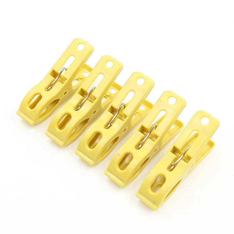 1/20PCS Plastic Heavy Duty Clothes Pegs Hangers Racks Clothespins