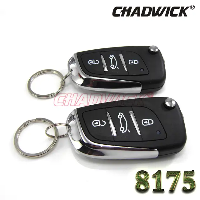 Security Flip Key For Citroen Elysee Keyless Entry System Auto