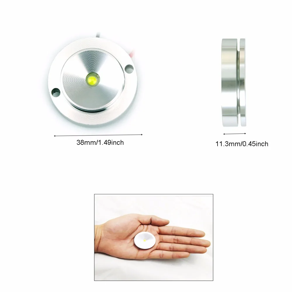 Mini Led Spotlight L975 6PCS (5)