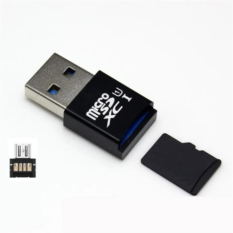 D3 MINI 5 Гбит/с супер скорость USB 3,0+ OTG Micro SD/SDXC TF кардридер адаптер Высокая скорость передачи данных до тп 5 Гбит/с