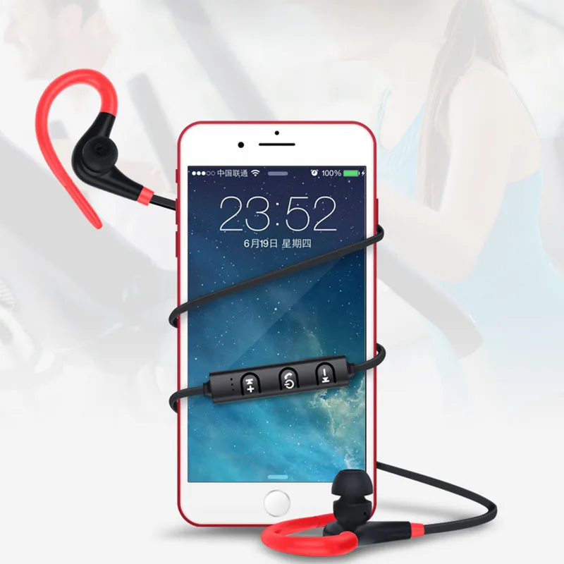 FERSHA Bluetooth наушники Беспроводные спортивные водонепроницаемые с микрофоном для