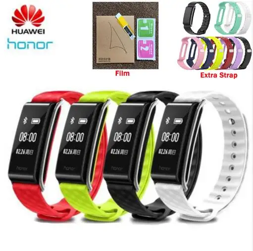 Оригинальный huawei Honor цветной браслет A2 умный Браслет 0 96 &quotOLED экран монитор