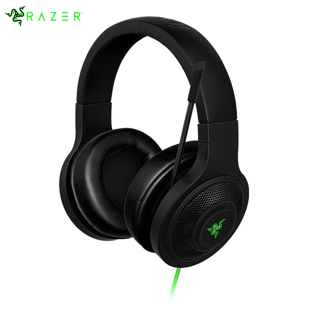 Оригинальный razer Кракен Essential Шум изоляции накладная игровая гарнитура